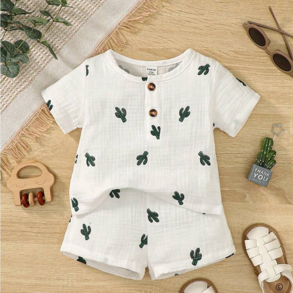 Set of 3 - boho SHEIN outfits - great condition- size 6-9mos